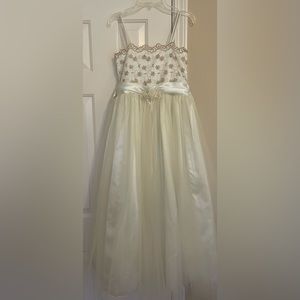 New Ceci Kids Lace Tulle Formal Dress Size 11/12